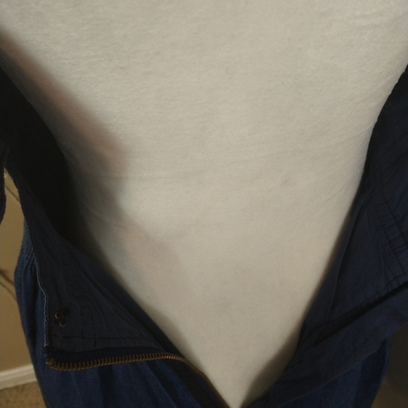 Free people Hellen chambray embroidered dress 8 - Picture 9 of 12